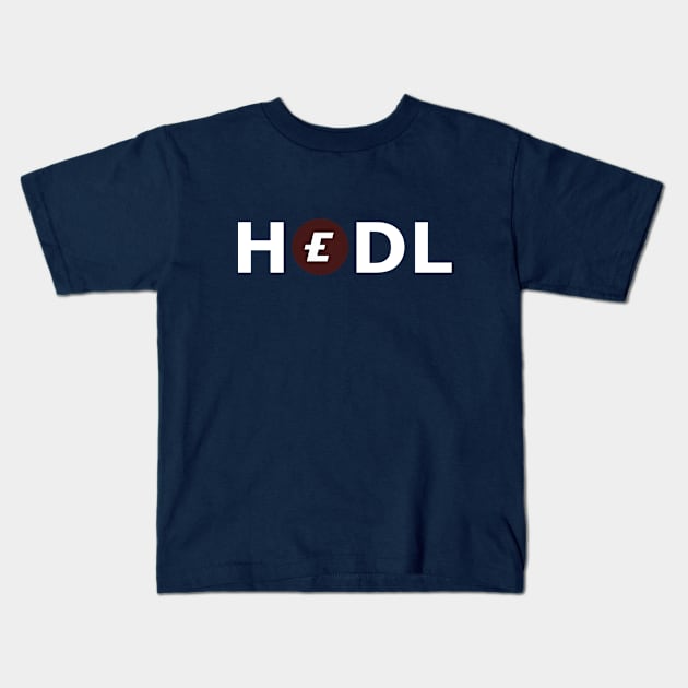 HODL/HEDL Kids T-Shirt by xenonflux